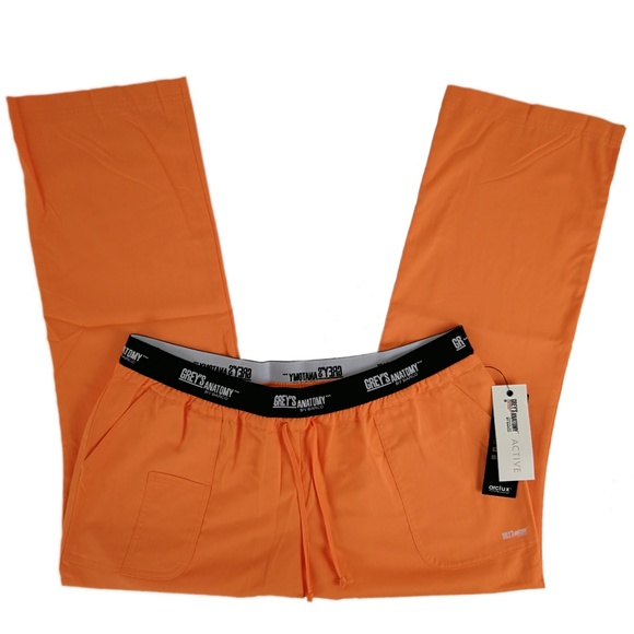 Grey's Anatomy Pants - Grey's Anatomy Scrub Pants Citrus 4275
